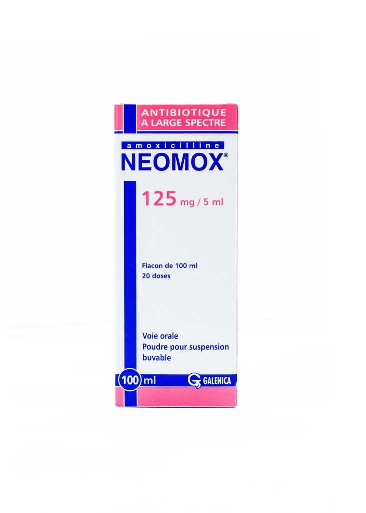 AMOXI 125MG SIROP FL/100ML NEOMOX