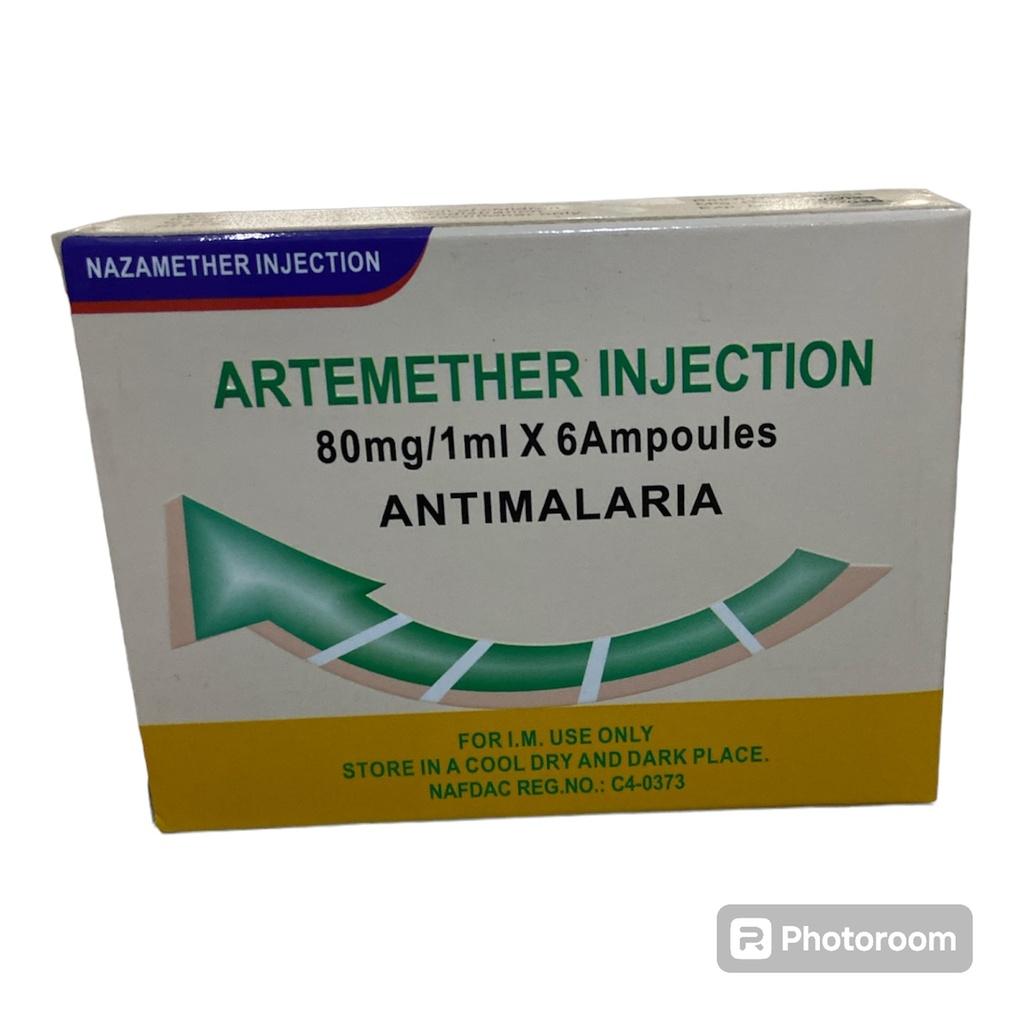 ARTEMETHER 80MG INJ ARTE 80 B/6