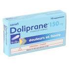 DOLIPRANE 150MG SUPPO FR J.ENF +