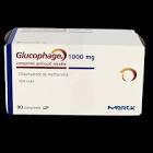 GLUCOPHAGE 1000 MG B/30 CP FR +
