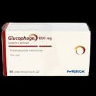 GLUCOPHAGE 850MG FR +