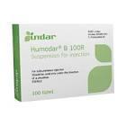 HUMODAR INSULINE SEMI LENTE B 100R INJ 100UI
