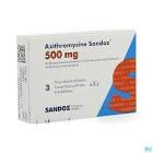 AZILAB/AZITHROMYCINE 500MG CP B/3