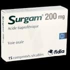 TIAGAM SURGAM 200MG CP B/20 +