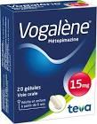 VOGALEN 15 MG GELULES B/20 FR-