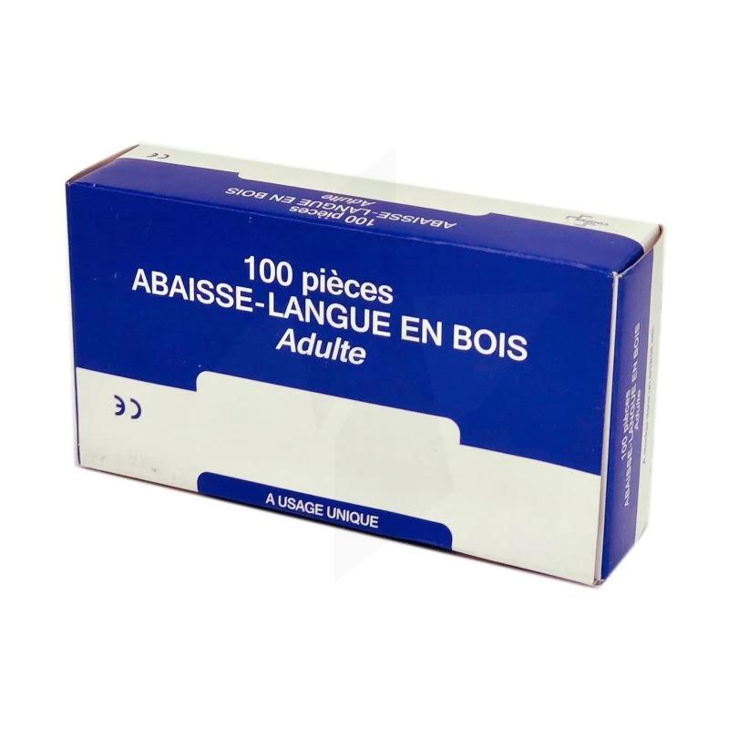 ABAISSE LANGUE B/100 EN BOIS