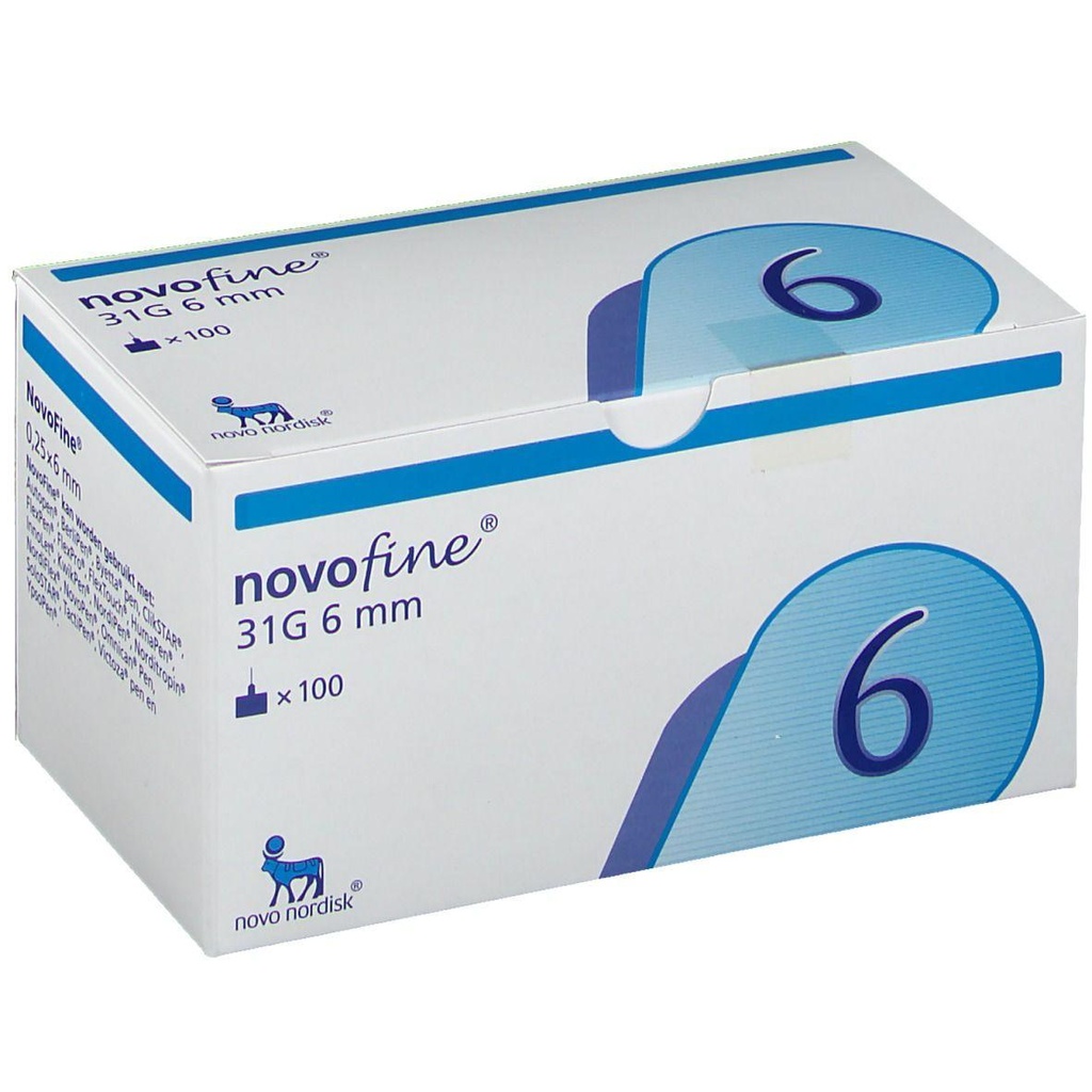 AIGUILLE STYLO NOVOFINE 31G N 6