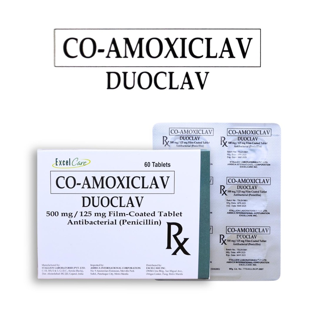 AMOXI CLAV DUOCLAV 500 /125 B/14 CP