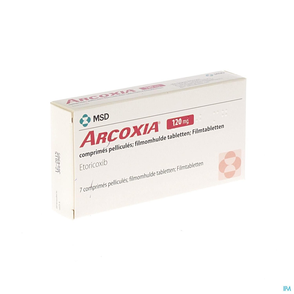 ANTOXIA 120  MG CP B/7