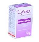 CYVAX  250/25mg 120 DOSES