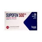 SUPOFEN  500 MG CP
B/20"PARACETAMOL"