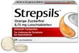 [FAS-STR-ORA] FASTDROPS STREPSIL ORANGE&VITAIN C 24 PCS