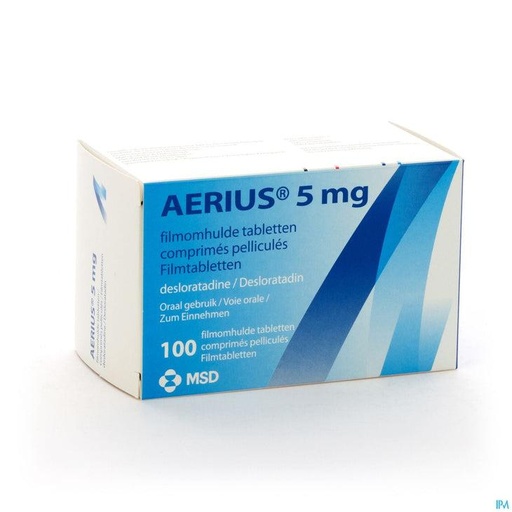 [AER-5MG-COM] AERIUS 5MG COMP B/7-FR
