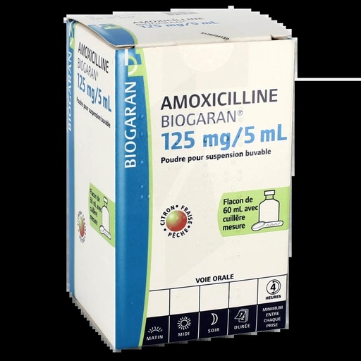 [AMO-LAB-125] AMOXICILINE LABOMOX 125MG