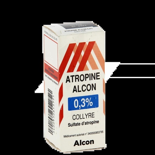 [ATR-ALC-03] ATROPINE ALCON 0,3% COLLYRE F/10ML