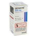 [DEP-500-MG] DEPAKINE 500 MG CP B/40  FR
