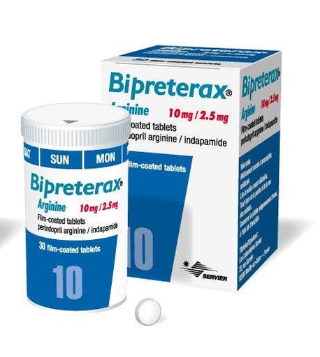 [BIP-10M-B30] BIPRETERAX 10MG/2.5MG B/30 CP